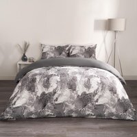 Marble Duvet Cover Set - Grey / Double - image 1
