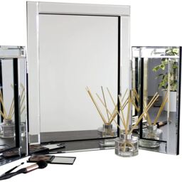 Tri Fold Vanity Mirror  - Clear - thumbnail 2