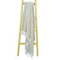 Regal Pure Cotton Throw - Ochre / 178cm / 254cm