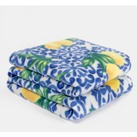 Bulk Pack Of Lemon Blankets - Blue