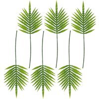 Pack of 6 x Green Palm Leaf - 6 x 95cm Green Palm