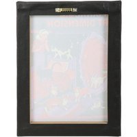 The Cat Dimension Canvas Plaque by Steven Rhodes - 19x25cm, Retro Cat Wall Art - Blue