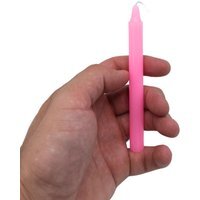 Manifest Magic Pink Candles Pack of Twelve Spiritual  Meditation Enhancer - Pink