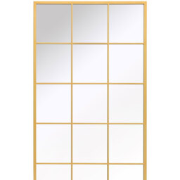 Genestra Window Outdoor Garden Wall Mirror - Gold - thumbnail 3