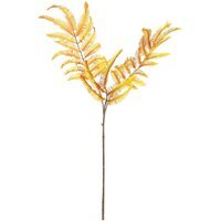 Yellow Botanica Fern Branch Artificial Flowers - Yellow