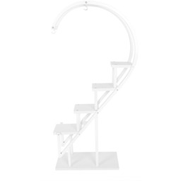 Crescent 4-Tier Plant Stand - White - thumbnail 4