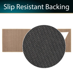 JVL Antarra Machine Washable Doormat and Runner Set - Beige - thumbnail 3
