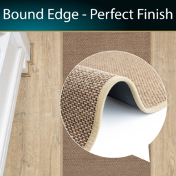 JVL Antarra Machine Washable Doormat and Runner Set - Beige - thumbnail 4