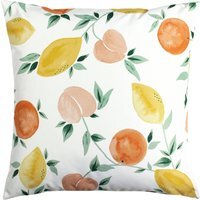Watercolour Fruits Outdoor Cushion Cover - Multicolour