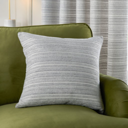 Jupiter Jacquard Cushion - Silver / Feather - thumbnail 4