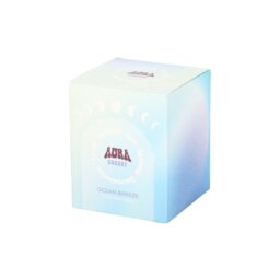 Aura Energy Ocean Breeze Iridescent Candle Calm Refreshing Light - Blue - thumbnail 2