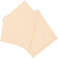 Brushed Cotton Extra Deep Fitted Sheet - BM304 - Cream / Double