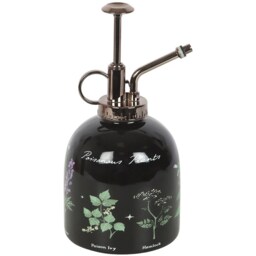 Poisonous Plants Ceramic Plant Mister - Black - thumbnail 3