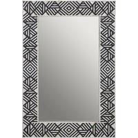 Kensington Townhouse Square Wall Mirror - Grey