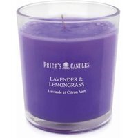 Price's Lavender and Lemongrass Scented Jar Candle - Purple