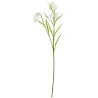 Set of 3 Artificial Fritillaria Stems - White
