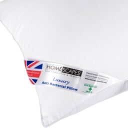 Homescapes Anti Bacterial Pillow Super Microfibre - White - thumbnail 3