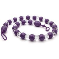 One Krystal Tieback Pair - Aubergine - image 1