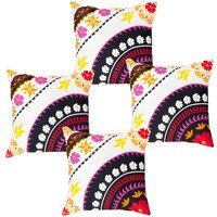 Floral Printed Outdoor Scatter Cushion - Flower Pink / 4 - thumbnail 1