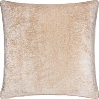 Lustre Velvet Plain Cushion - Oyster / Polyester - image 1