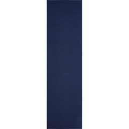 Simple Plain Living Room Soft Low Pile Area Rugs Felt Back - Navy / 60x110 cm - thumbnail 3