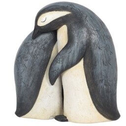 Right From The Very Start Penguin Family Ornament - Grey - thumbnail 3