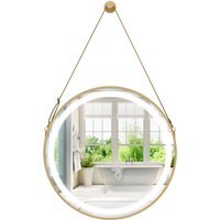 Bathroom Mirror Makeup Mirror - Gold