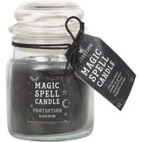 Opium Protection Spell Candle Jar - Black