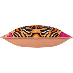 Year Of The Tiger Velvet Cushion - Pink / 0.48kg / Polyester - thumbnail 5