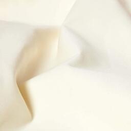 1000 Thread Count Egyptian Cotton Flat Sheet Satin Feel - Cream / Single - thumbnail 2