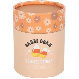 Candy Corn Vanilla and Butterscotch Candle - 28hr Burn Time - thumbnail 3