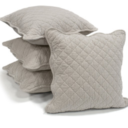 Premium Cotton Velvet Luxury Cushion - Cream - thumbnail 2