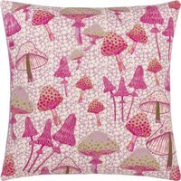 Mushroom Fields Abstract Cushion - Lilac / 80 Polyester 20 Feather - image 1