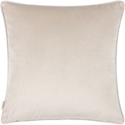 Lanzo Cut Velvet Piped Cushion - Moonbeam / Feather - thumbnail 5