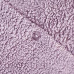 Teddy Fleece Duvet Cover Set - Lilac / Double - thumbnail 4