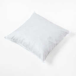 Homescapes Duck Down Cushion Pad Insert - White / 45cm - thumbnail 3