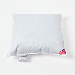 Homescapes Duck Down Cushion Pad Insert - White / 45cm - thumbnail 5