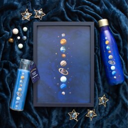 Solar System Cedar Tube Jar Candle - 50hr - thumbnail 4