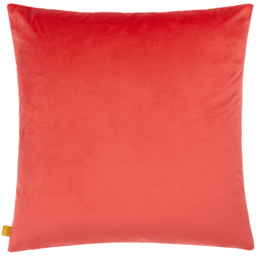 Alma Check Polyester Filled Cushion - Pink - thumbnail 2