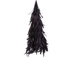 Dark Purple Small Feather Tree - Purple