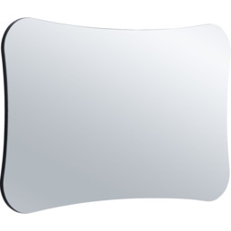 Barnsbury Curved Black Organic Mirror  - Black / 120x80CM - thumbnail 4