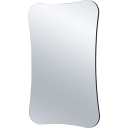 Barnsbury Curved Black Organic Mirror  - Black / 120x80CM - thumbnail 5