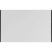 Artus Black Aluminium Edged Mirror - Black