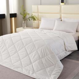 Homescapes Premium Heavy Wool Duvet - Cream / Superking - thumbnail 2