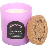 Something Different Wheel Of The Year Cinnamon Orange Lammas Candle - Light Purple