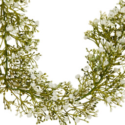 Gypsophila Garland 180cm - Green and White - thumbnail 4