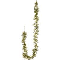 Gypsophila Garland 180cm - Green and White