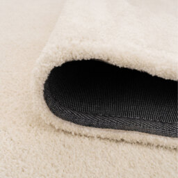 Cream Beige Shaggy Rug - Cream / 120cm x 170cm - thumbnail 3