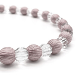 One Krystal Tieback Pair - Blush Pink - thumbnail 2