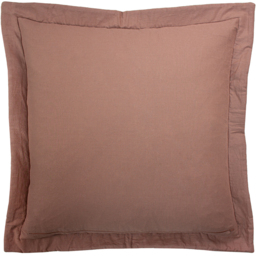 Palmeria Velvet Quilted Cushion - Blush / Feather - thumbnail 2